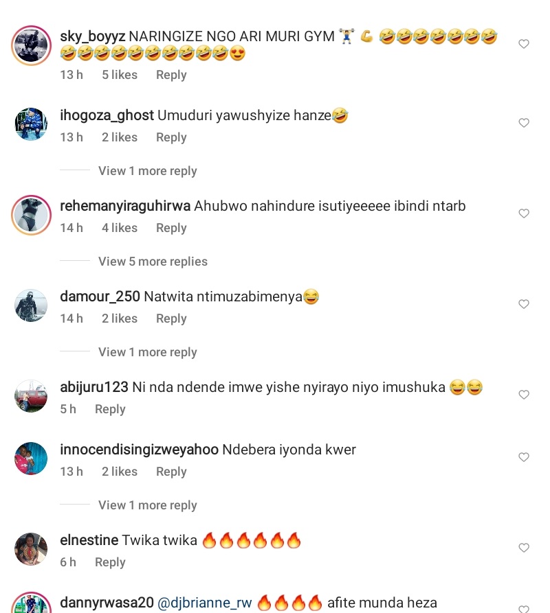 Amashusho Ya Dj Brianne Abyina Yambaye Isutiye Gusa Yakongeje Instagram ...