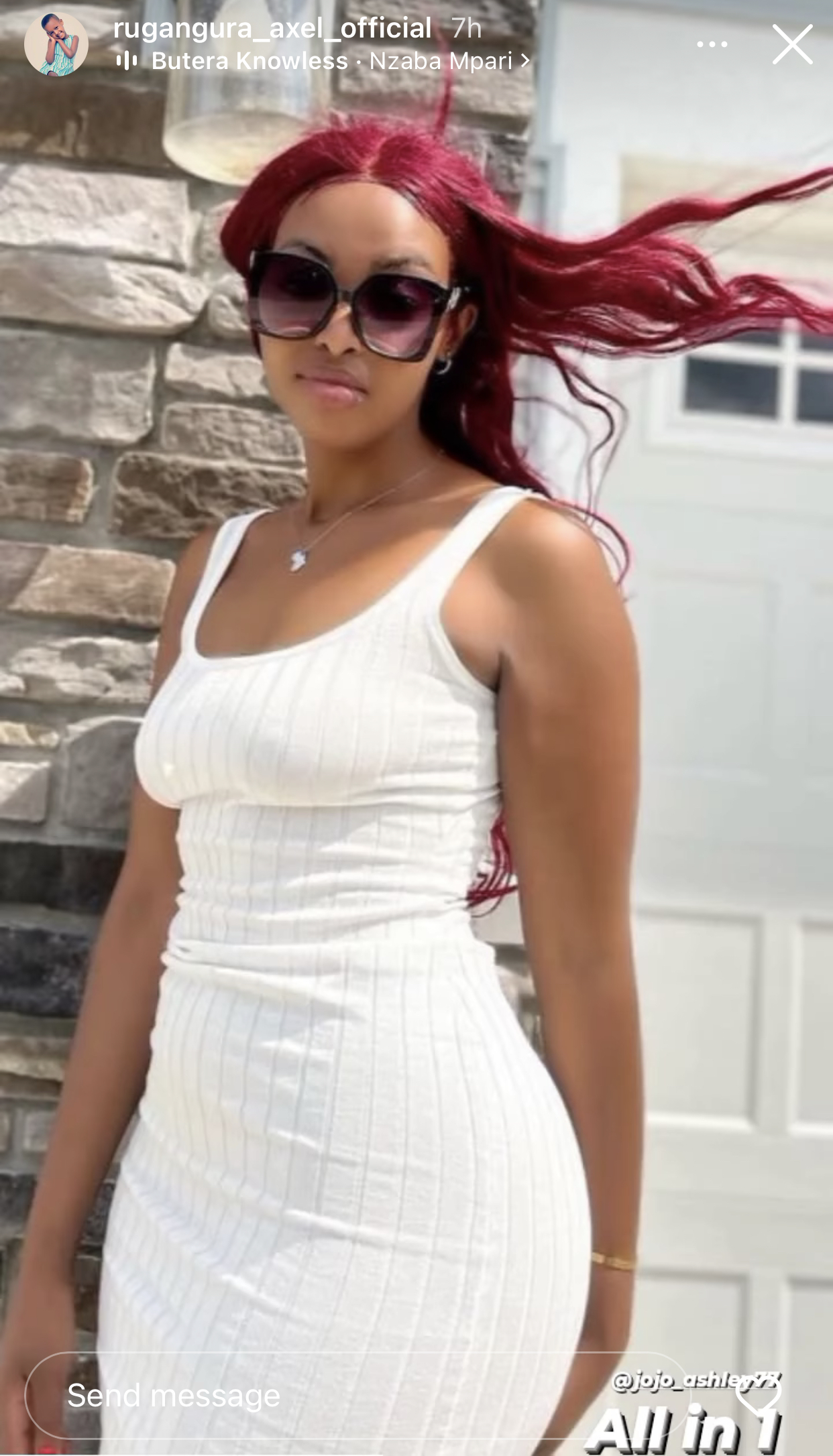 Umukunzi wa Axel Rugangura 