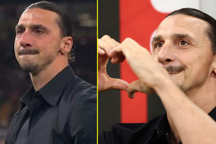 Zlatan yagaragaye azenga amarira mu maso mbere yo gusezera ku bafana