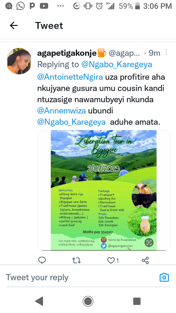 Nyuma Yo Kuvuga Ko Umunyamakuru Antoinette Niyongira Wa Kiss Fm Afite ...