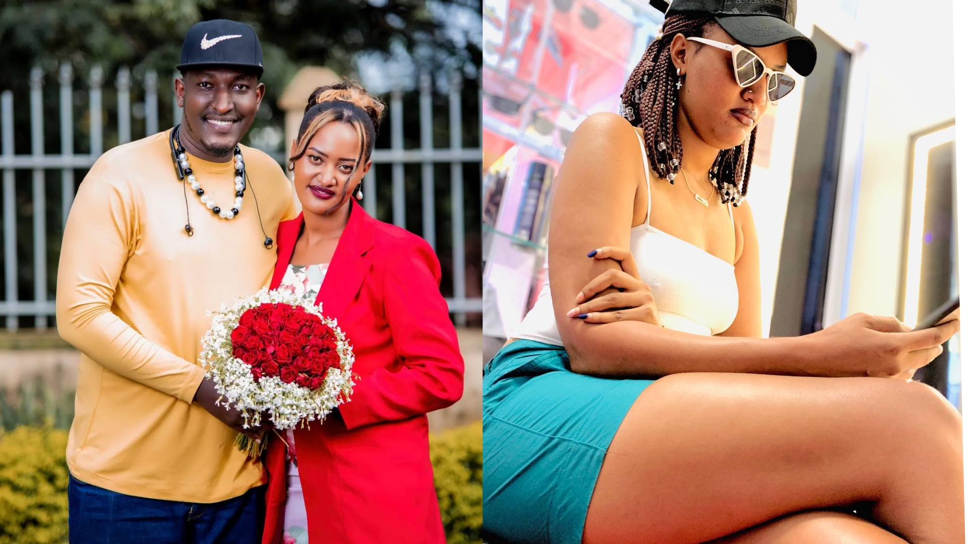 "Ikimonyo cyange sha" Nyuma y'amafoto atagira uko asa Junior Giti