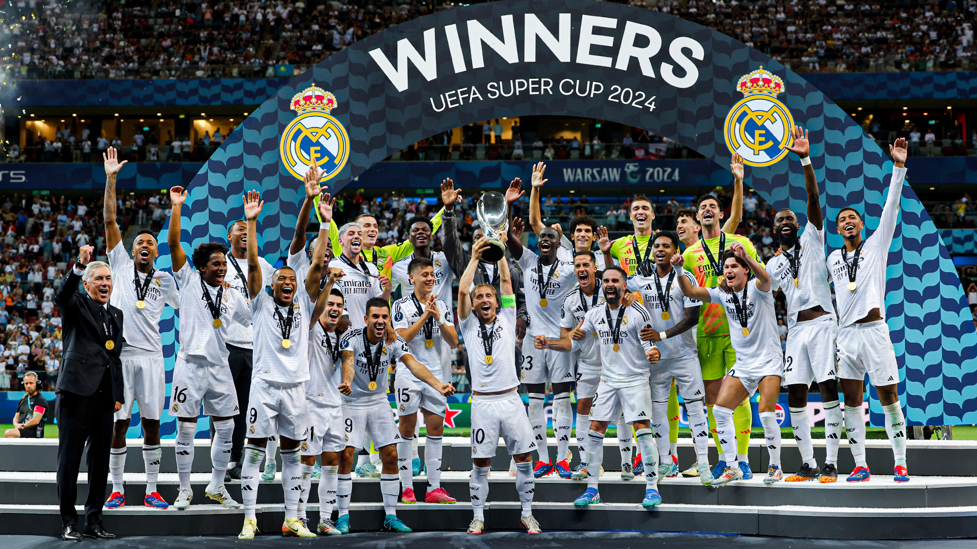 Real Madrid yegukanye UEFA Super Cup ku nshuro ya Gatandatu YEGOB 